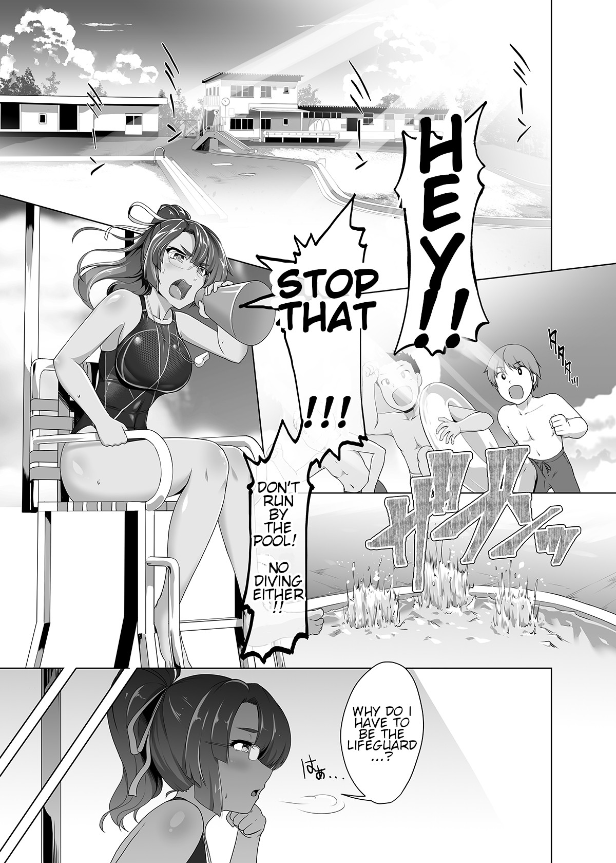 Hentai Manga Comic-Ms. Misono and Summer Sky-Read-3